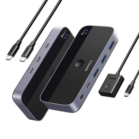 Ugreen usb 3.0 Sharing Switch Cm687 2 in 4 out (25098) (Ugr25098)