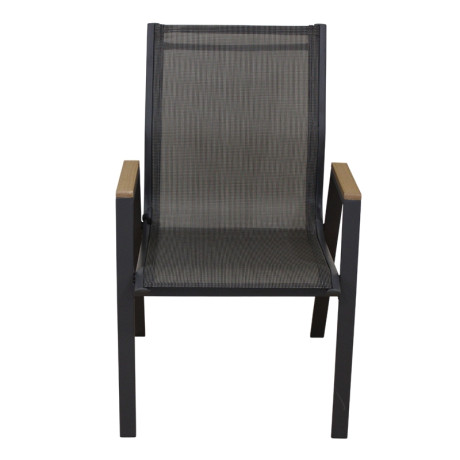 SELBY GREY TEXT ΜΕΤΑΛΛΙΚΗ ΠΟΛ/ΝΑ 56Χ64Χ90εκ.