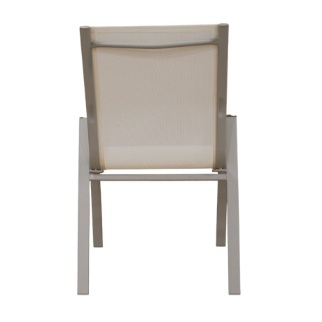 SELBY CAPPUCCINO/WHITE TEXT ΜΕΤΑΛΛΙΚΗ ΠΟΛ/ΝΑ 56Χ64Χ90εκ.