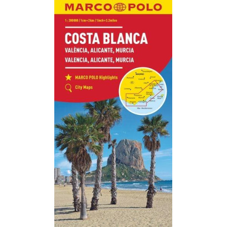 Costa Blanca Marco Polo map