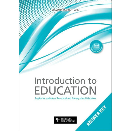 Introduction to Education. Answer key 2nd Dition