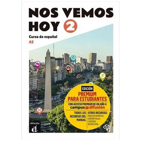 Nos Vemos hoy 2 Libro del Alumno Edicion Premium