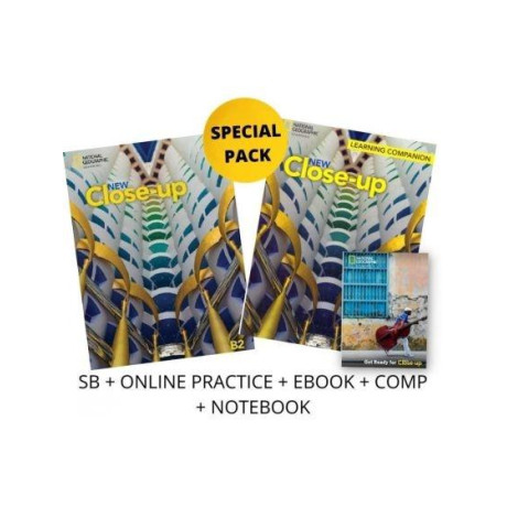 New Close up b2 Special Pack (sb + Online Practice + Ebook + Comp + Notebook)