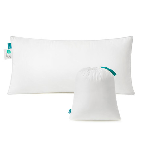 Songmics Μαξιλαρι Ύπνου 40 x 80 cm, Βάρους 800 Γραμμαρίων, Λευκό (Tbp001w01) (Sngtbp001w01)