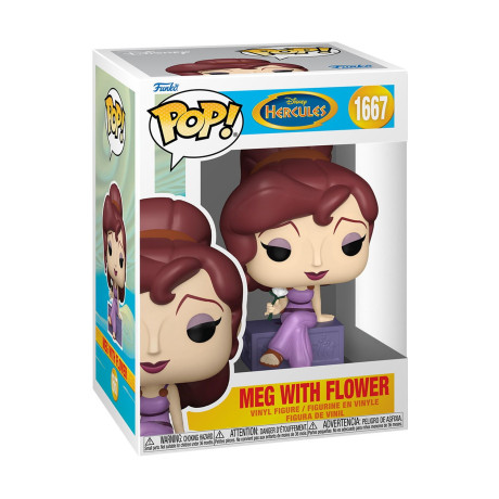 Funko Pop! Disney: Hercules - meg With Flower #1667 Vinyl Figure