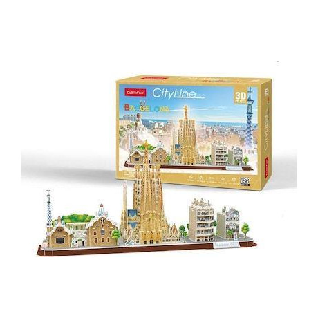 Puzzle Barcelona City Line 3d 186 Κομματια
"