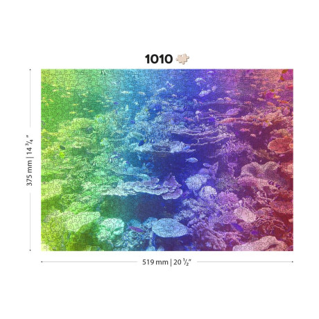 Wooden.city - Ξυλινο Παζλ Κοραλλιογενης Υφαλος (1010 Κομματια)