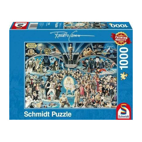 Puzzle Hollywood 2d 1000 Κομματια