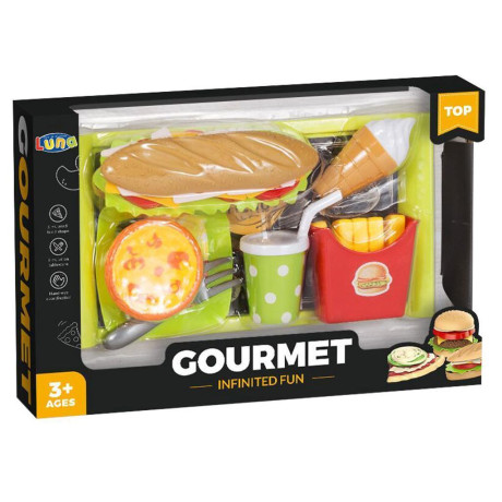 Σετ Φαγητου  σε Δισκο Luna 30,5x5,7x20εκ