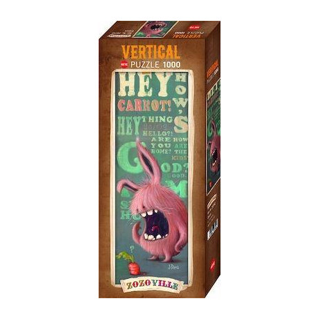 29742 Παζλ 1000 Zozoville Vert - Καροτο