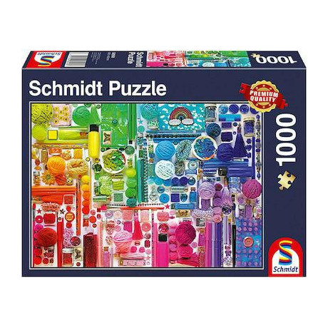 Puzzle Colors of the Rainbow 2d 1000 Κομματια