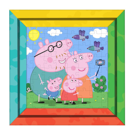 Puzzle Κορνιζα 64τεμ 27χ27εκ Peppa pig