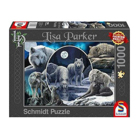 Puzzle Lisa Parker: Magnificent Wolves 2d 1000 Κομματια