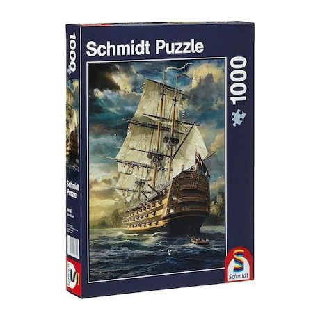 Puzzle Sails set 2d 1000 Κομματια Γαλερα