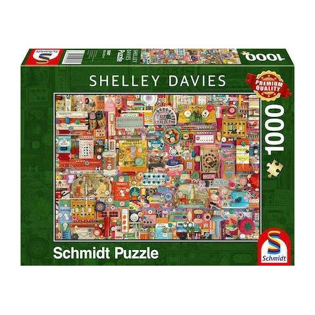 Puzzle Vintage Haberdashery 2d 1000 Κομματια