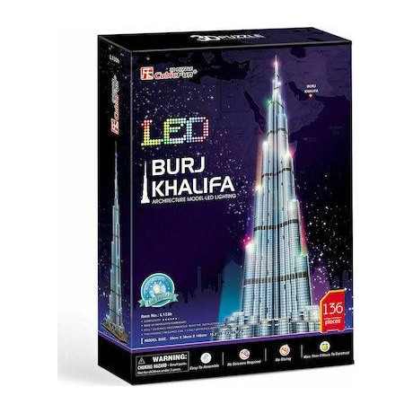 Puzzle Burj Khalifa 3d 136 Κομματια