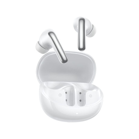 Qcy Melobuds n60 White - hi-res Ldac tws bt anc Earbuds 45h Fast Charge Ipx5 Multipoint Connection
