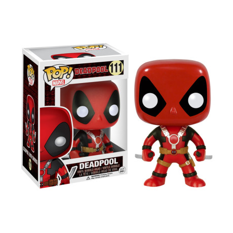 Funko Pop! Marvel: Deadpool two Swords #111 Vinyl Bobble-Head Figure