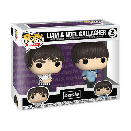 Funko Pop! 2-Pack: Oasis - Liam & Noel Gallagher Vinyl Figures