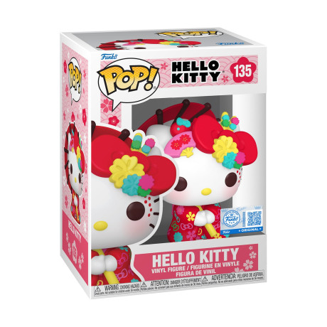 Funko Pop! Sanrio: Hello Kitty (in Kimono) (Special Edition) #135 Vinyl Figure