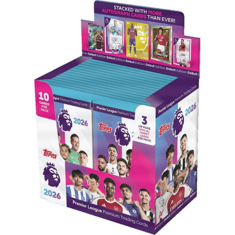Premier League 2026 Trade Pack Display 28τεμ.