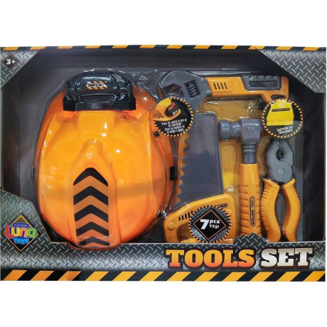 Εργαλεια σετ 6tem 41χ6χ36cm με φωσ Luna