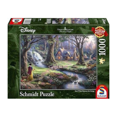 Puzzle Thomas Kinkade Disney Χιονατη 2d 1000 Κομματια