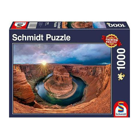 Puzzle Glen Canyon Horseshoe Bend on the Colorado River 2d 1000 Κομματια