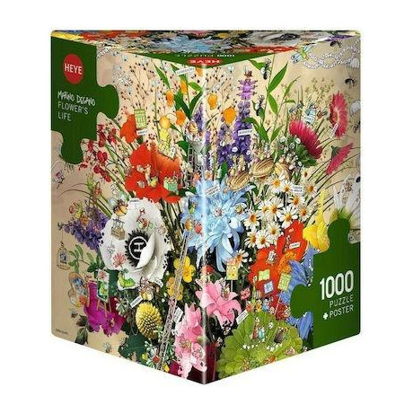 Puzzle Degano Flower's Life 2d 1000 Κομματια