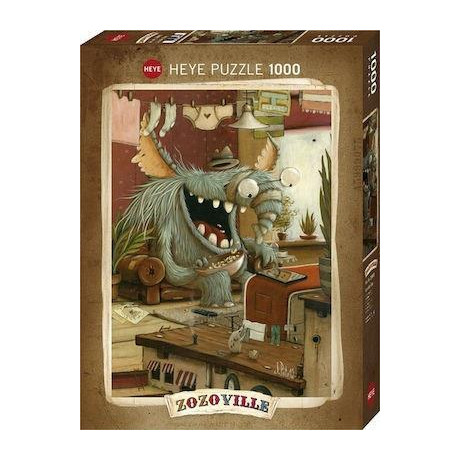 29865 Παζλ 1000 Zozoville Vert - Μπουγαδα
