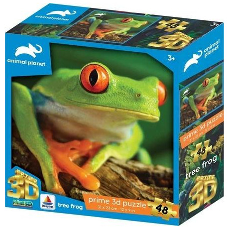 Prime 3d Animal Planet Tree Frog 48pcs