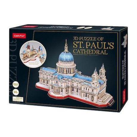 Puzzle st. Paul's Cathedral 3d 643 Κομματια