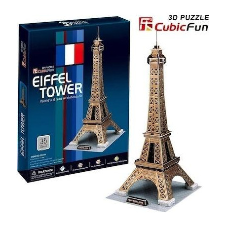 Puzzle 3d Eiffel Tower 35 Κομματια