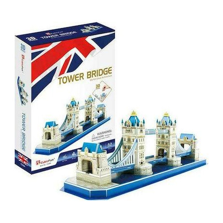 Puzzle Tower Bridge uk – 3d 52 Κομματια