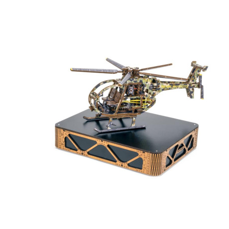 Wooden.city - Ξυλινο Μηχανικο Παζλ Ελικοπτερο (Limited) (178 Κομματια)