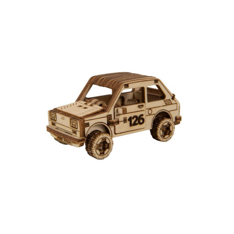 Wooden.city - Ξυλινο Μηχανικο Παζλ Αγωνιστικο Αυτοκινητο 3 (87 Κομματια)