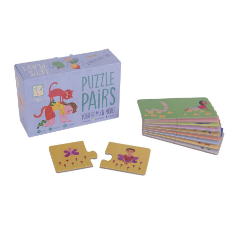 Yogi fun - Παζλ Ζευγαρια Γιογκα για Παιδια απο 2 Ετων