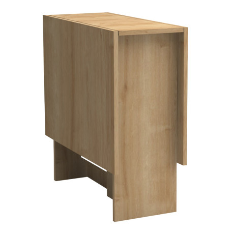 Τραπέζι Pepe Megapap Επεκτεινόμενο Χρώμα Φυσικό Οξιάς 28(56+56)x77x75εκ.