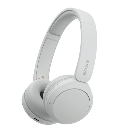 Sony Headphones With Microphone wh-Ch520 Bluetooth on-ear White (Whch520w.ce7) (Snywhch520w.ce7)
