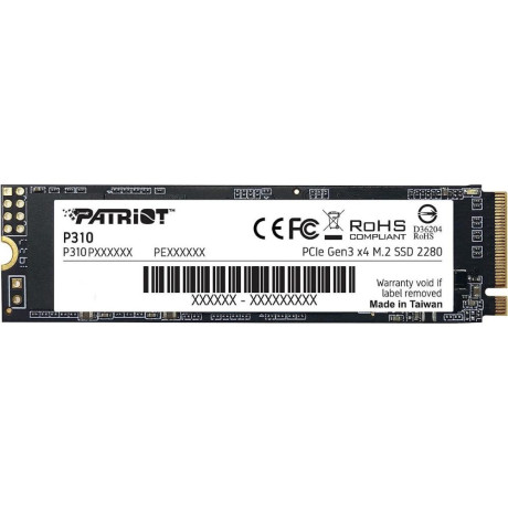 Patriot P310 240 gb Pcie 3.0 x4 Nvme 1.3 m.2 2280 (P310p240gm28) (Patrp310p240gm28)