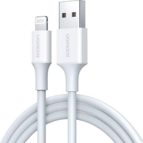 Ugreen Cable Lightning to usb 2.4a Us155 1.5m White (80315) (Ugr80315)