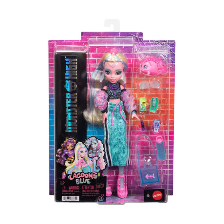 Mattel Monster High: Basic Series - Monster High Lagoona (New Design) (Jhk33)