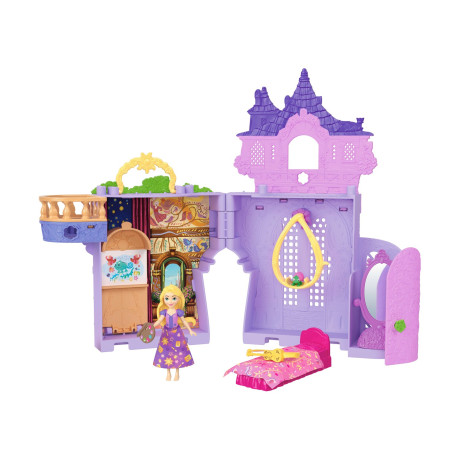 Mattel Disney Dolls: Disney Princess Small Dolls - Disney Princess Mini Dolls Rapunzel's Palace (Jdp61)