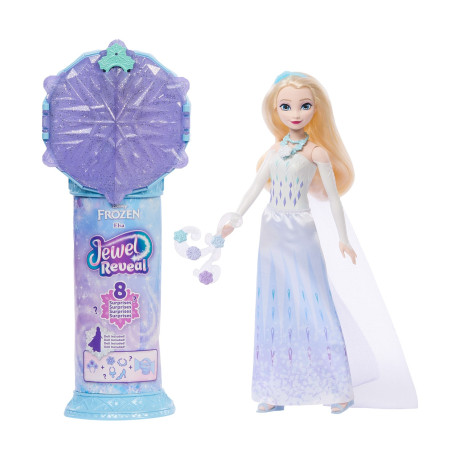 Mattel Disney Dolls: Disney Frozen Fashion Dolls - Frozen Elsa With Jewelry box (Jjy36)
