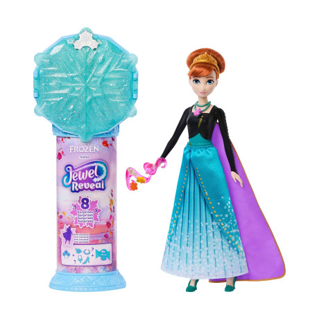 Mattel Disney Dolls: Disney Frozen Fashion Dolls - Frozen Anna With Jewelry box (Jjy37)