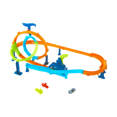 Mattel hot Wheels: Stunt - Fast Launch and Crash Track (Jhk73)