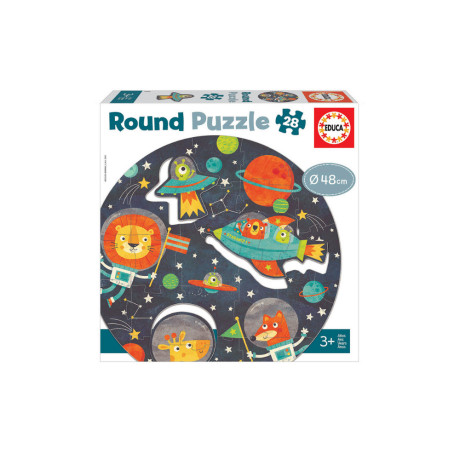 Round Puzzle the Space 18908