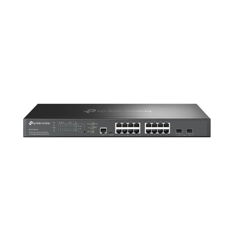 Tp-Link Omada 16-Port 2.5g and 2-Port 10ge Sfp+ l2+ Managed Switch With 8-Port Poe+