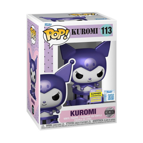 Funko Pop! Sanrio: Hello Kitty - Kuromi Gift Metallic (Convnention Special Edition) #113 Vinyl Figure