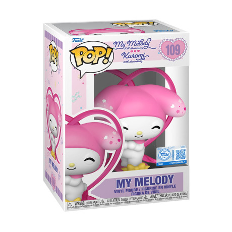 Funko Pop! Sanrio: Hello Kitty (50th Ann.) Kuromi (20th Ann.) - my Melody (With Ribbon) (Special Edition) #109 Vinyl Figure